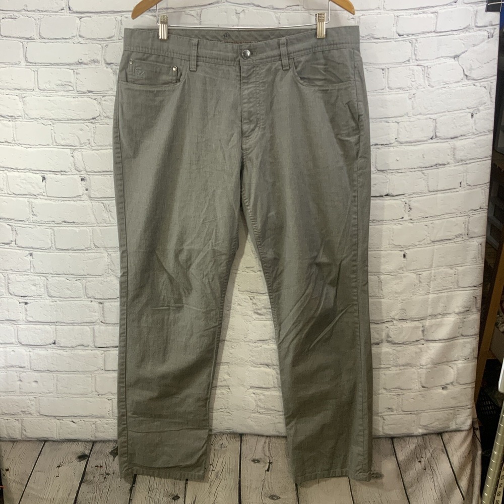 English Laundry‎ Slacks Mens Sz 36 x 30 Gray Pants Straight Fit